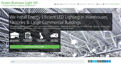 Desktop Screenshot of greenbusinesslight.com